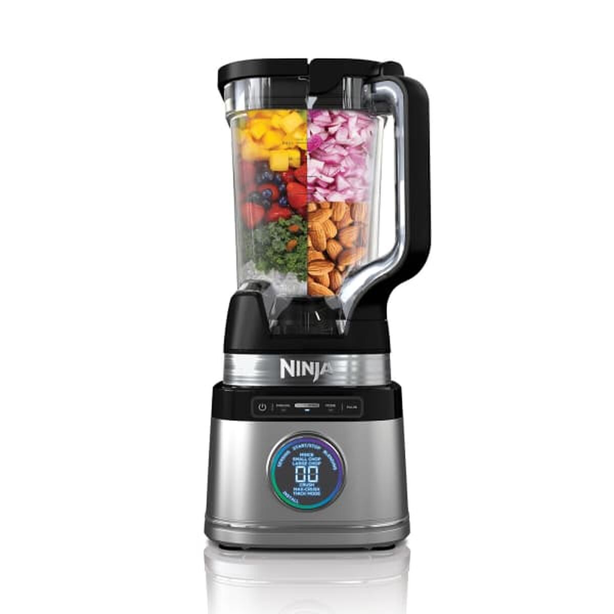 Batedora de Copo NINJA Preto Aço 1200 W 2,1 L
