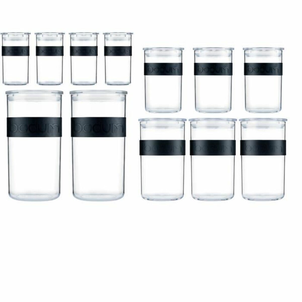 Frasco Bodum Preto Plástico