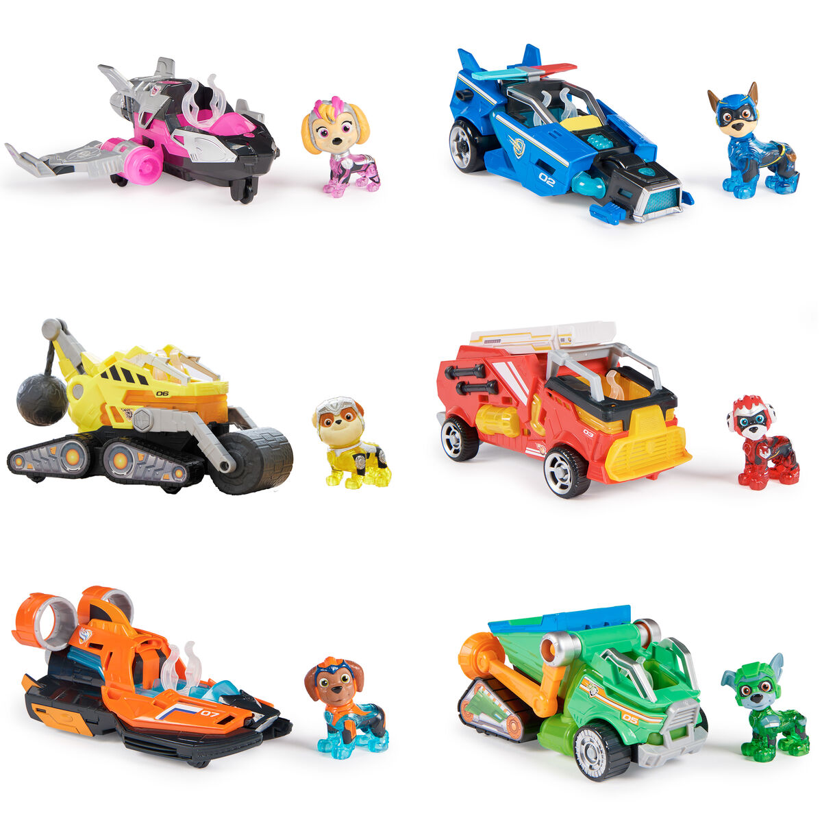 Veículo Spin Master Mighty 22,86 x 22,86 x 9,53 cm Figuras