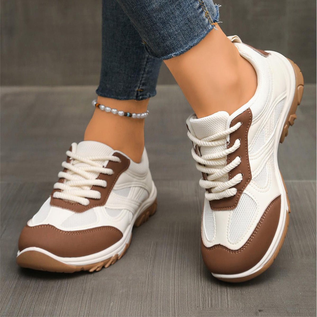 Sapatos de caminhada para casal, tamanho grande, respirável, para o outono e primavera, moda casual e desportiva para viagem