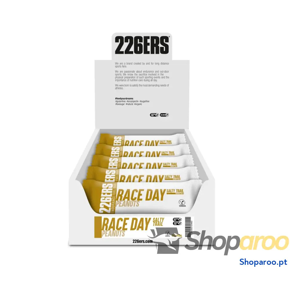 Barras 226ERS com multivitaminas amêndoas e sementes 40g vegana