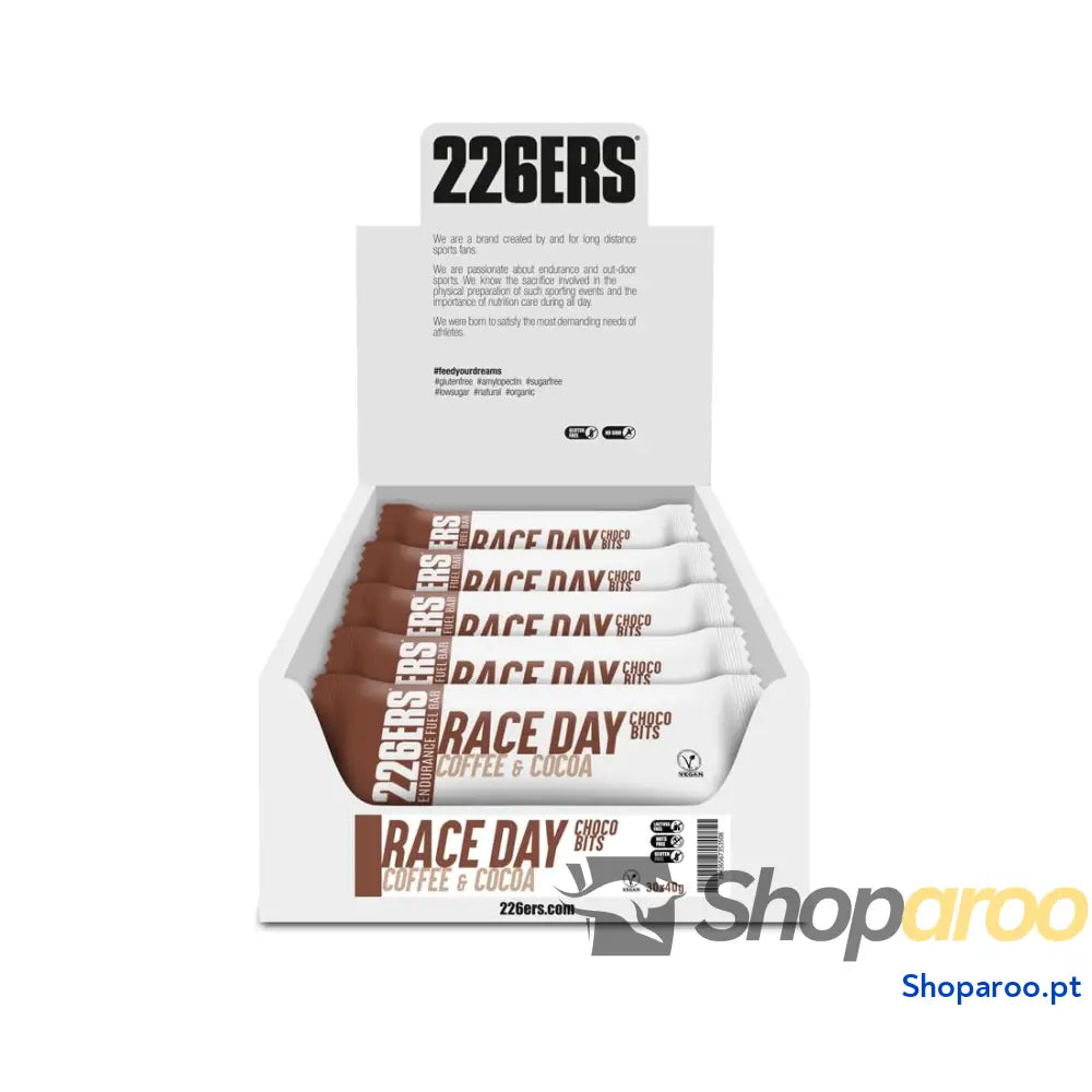 Barras 226ERS com multivitaminas amêndoas e sementes 40g vegana