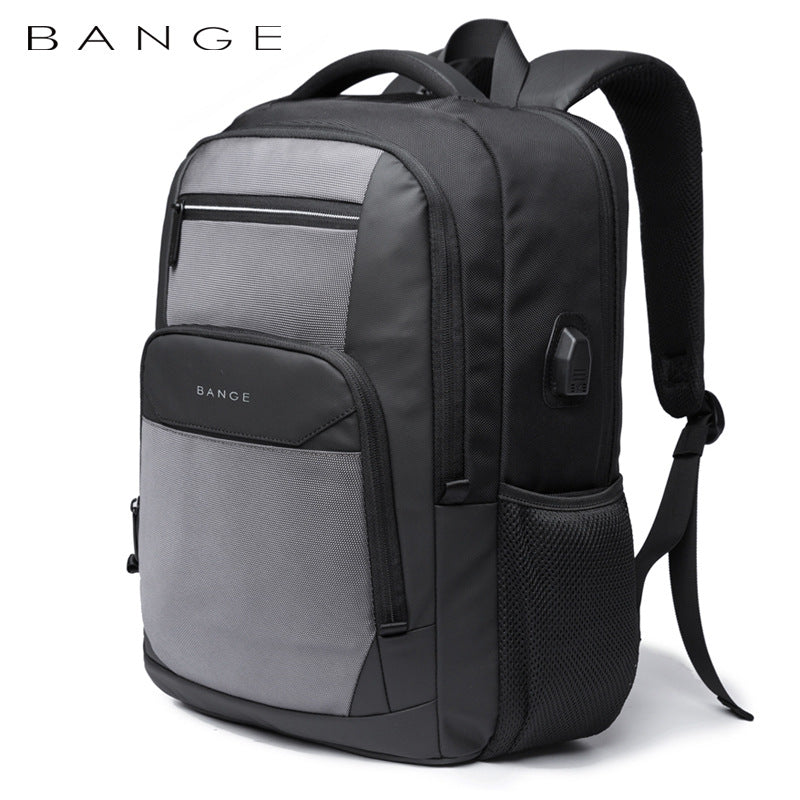 Mochila para Atividades ao Ar Livre para Homens Casual All-Match Tecnologia Repelente de Água USB