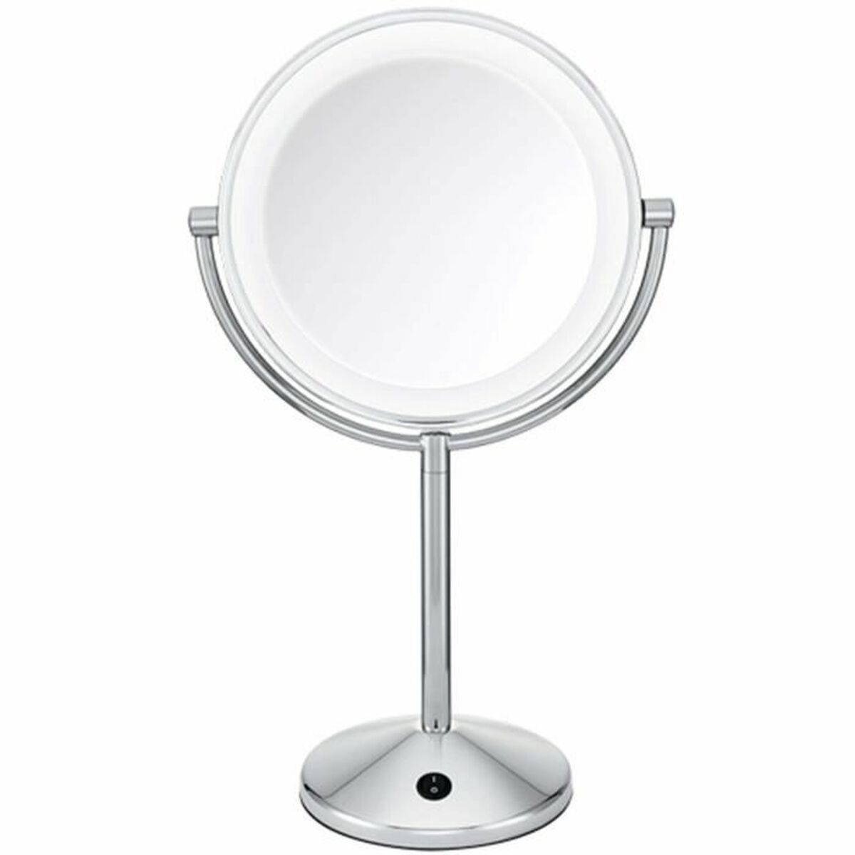 Espelho de Aumento com LED Babyliss 9436E Aço Aço inoxidável Dupla face