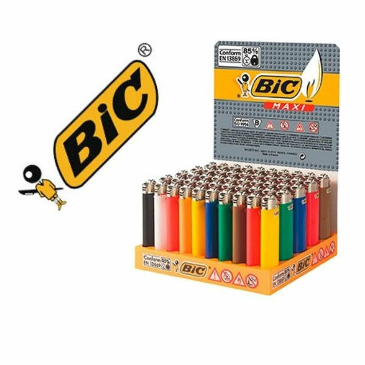 Isqueiro Bic Multicolor 50 Peças 50 Unidades