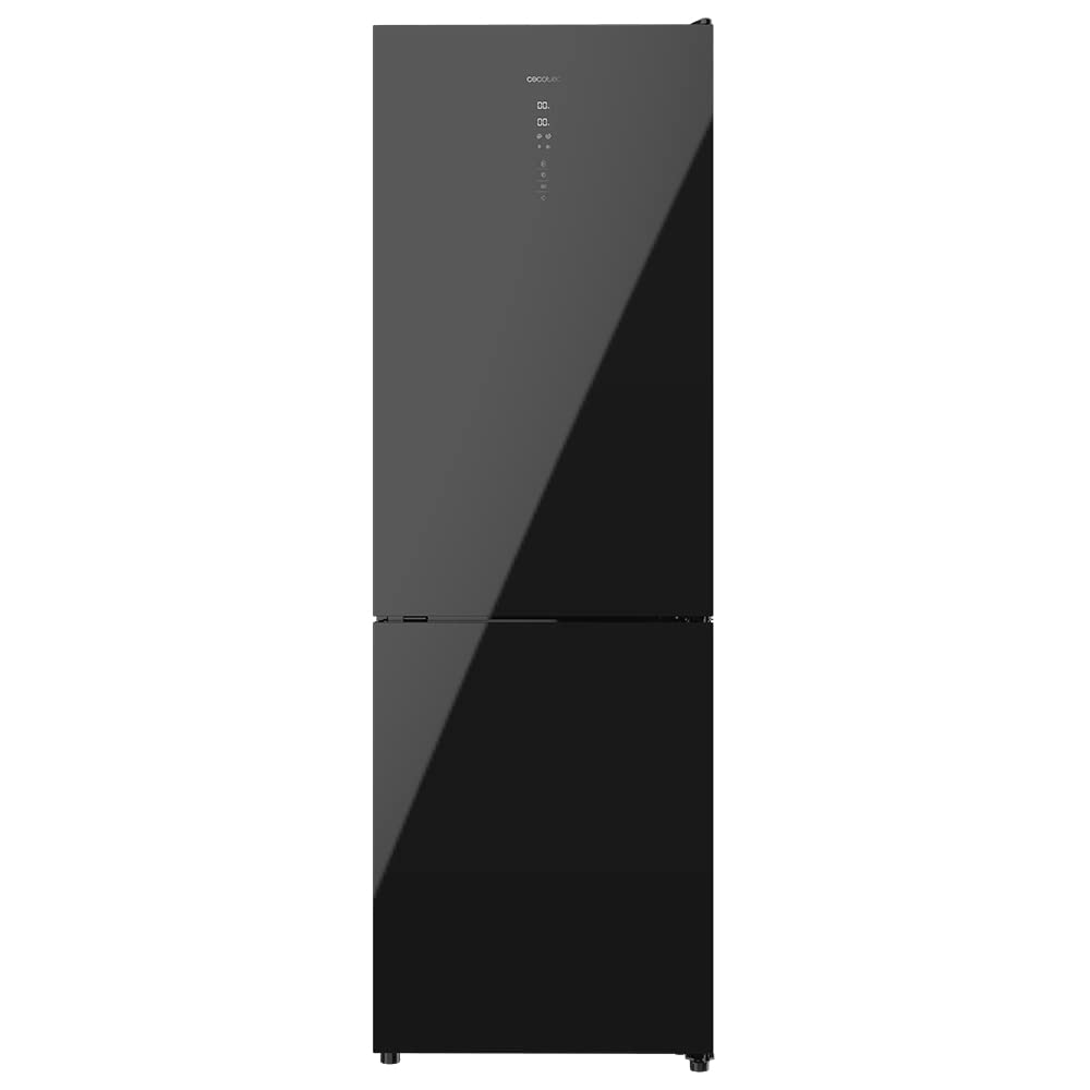 Cecotec Frigorífico Combi 2 portas de Bolero CoolMarket Combi 322 Inox D. 322 l, altura 185 e 60 cm de largura, baixo consumo, inversor do motor, sistema multi ar low, total sem gelo
