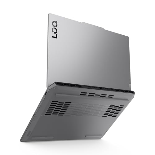 Portátil de gaming Lenovo LOQ Gen 9 15,6" FHD, 144 Hz (AMD Ryzen 7 7435HS, 24 GB de RAM, SSD de 1 TB, NVIDIA GeForce RTX 4060 8 GB, Wi-Fi 6, sem sistema operativo) – Teclado QWERTY espanhol, cinzento lua