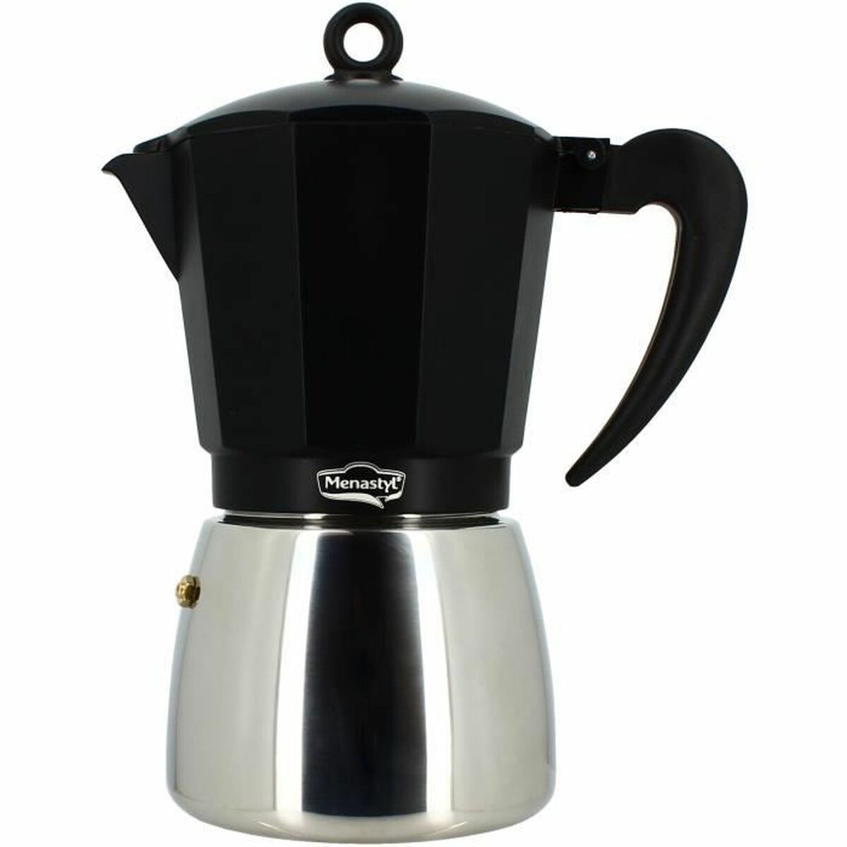 Cafeteira Italiana Menastyl Alumínio 12 Kopjes (12 Unidades)