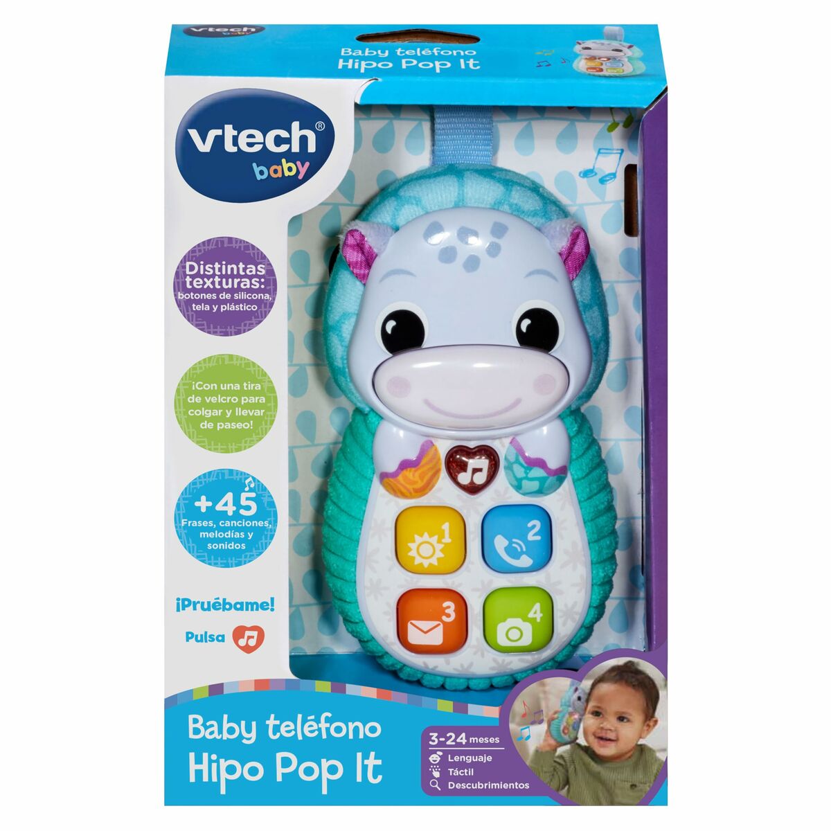 Telefone de brincar Vtech  Hipo-Pop It