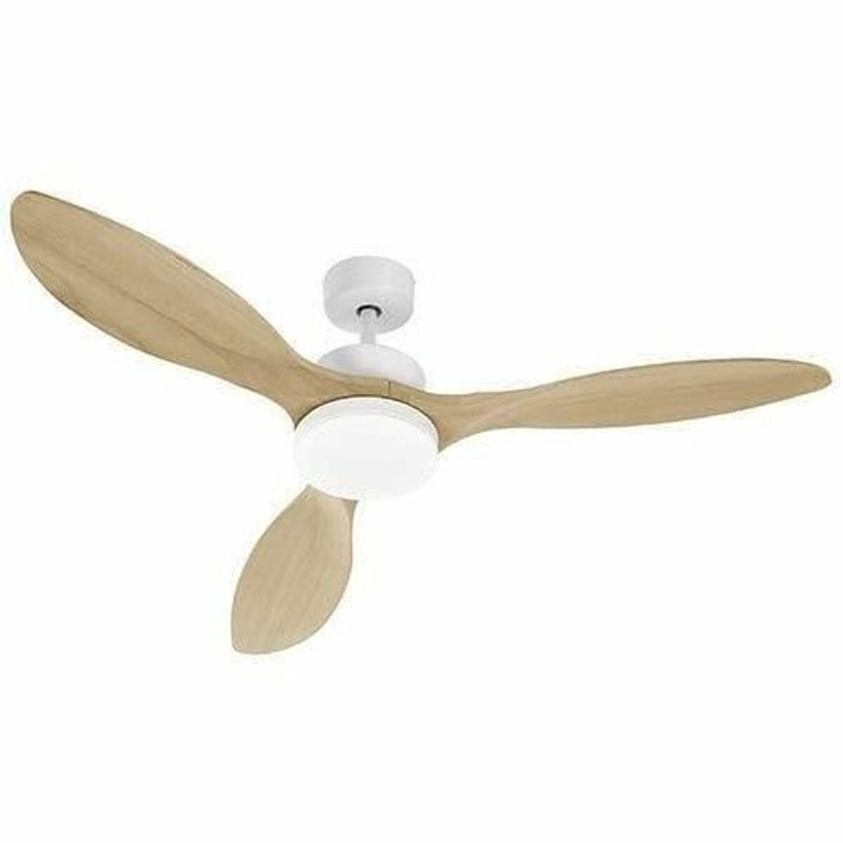 Ventilador de Teto com Luz FARELEK Ø 137 cm 100 W Branco