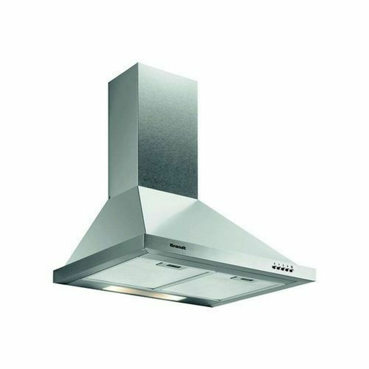 Extrator Convencional Brandt AD1006X 80W 600 m3/h Aço inoxidável (60 cm)