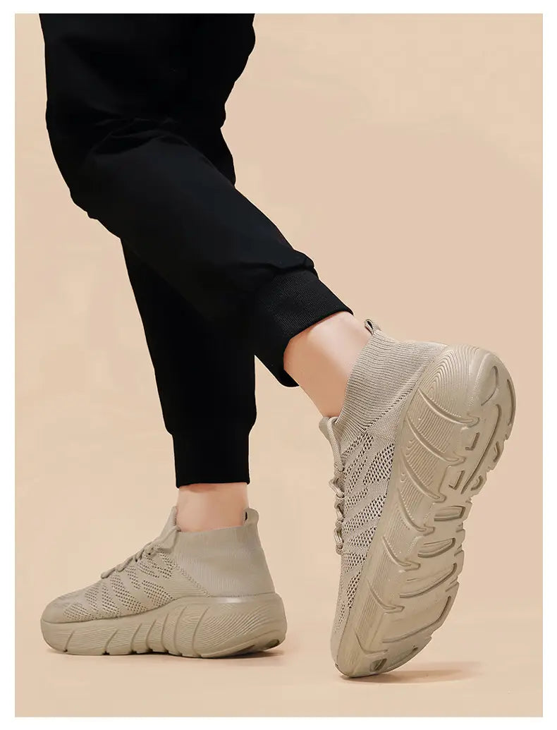 Sapatos casuais unisexo, sola grossa, moda estudantil, calçado desportivo