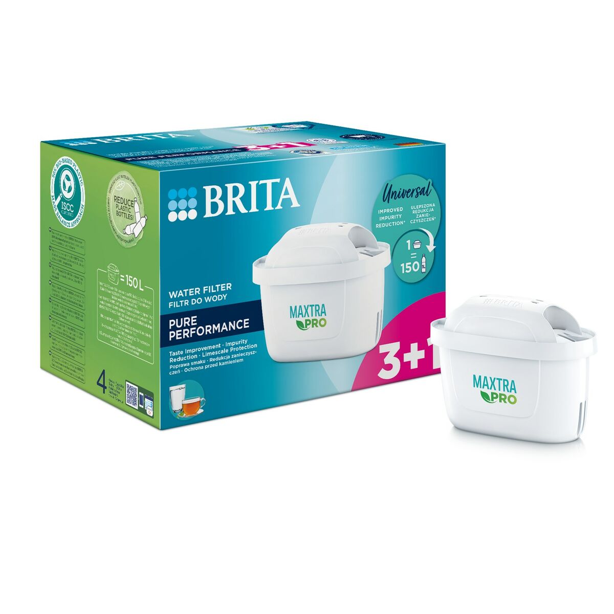Filtro para Caneca Filtrante Brita MX+ Pro 4 Peças
