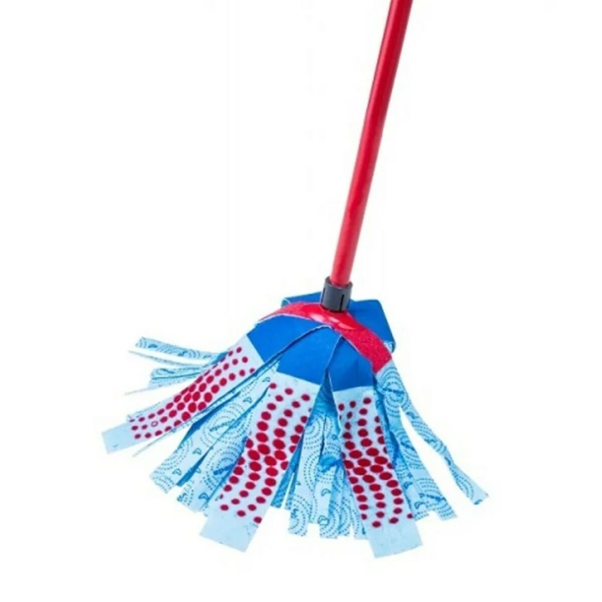 Esfregona Vileda 3Action Velour XL Azul Vermelho