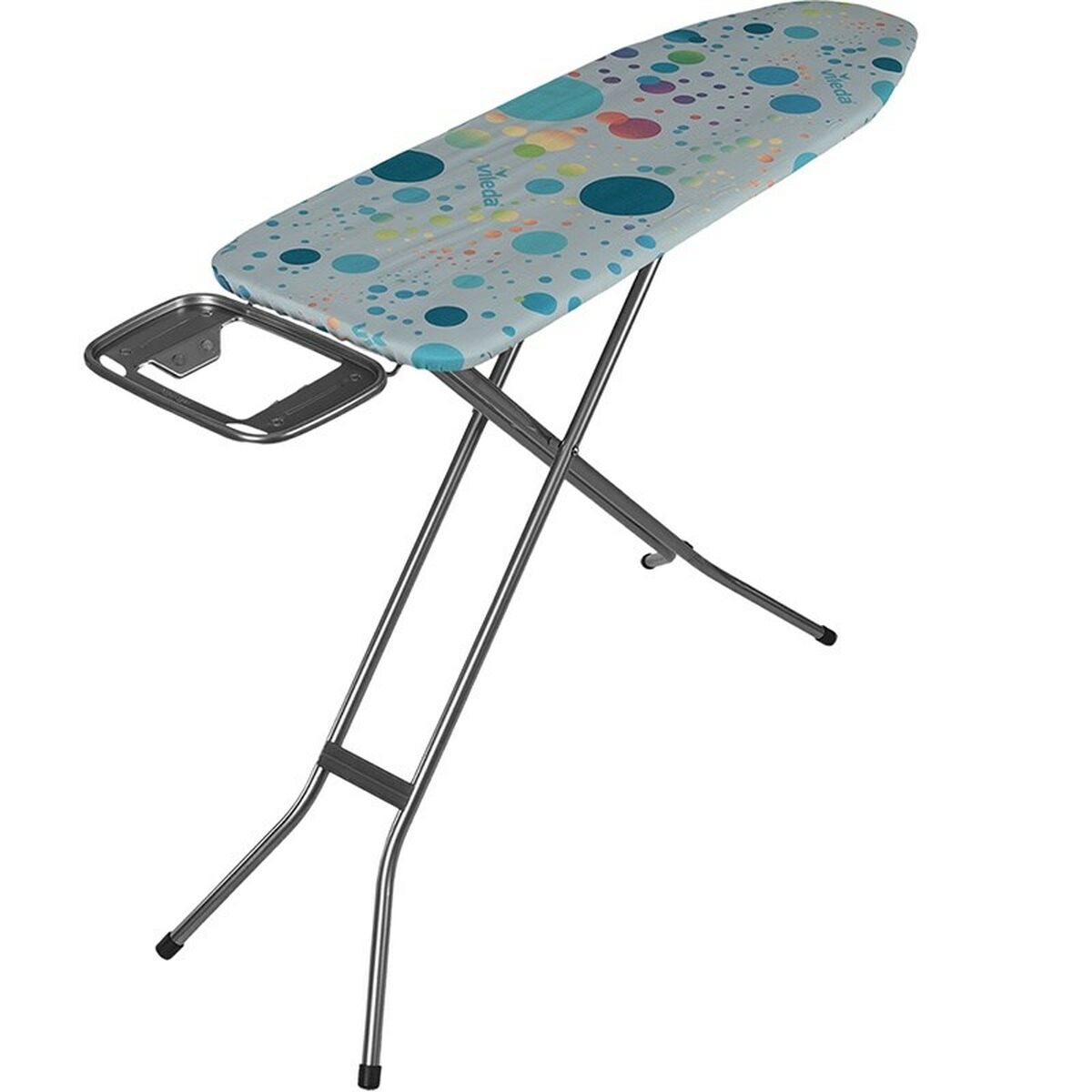 Tábua de Engomar Vileda Star Estampado Espuma Algodão Metal Aço inoxidável 120 x 38 cm