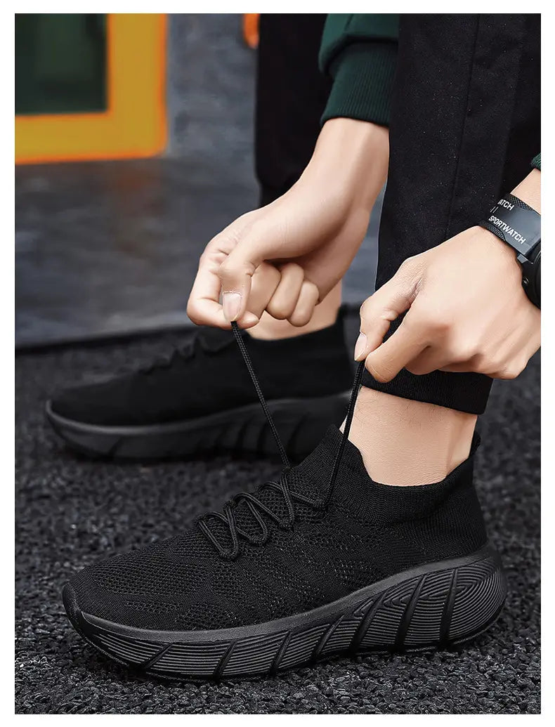 Sapatos casuais unisexo, sola grossa, moda estudantil, calçado desportivo