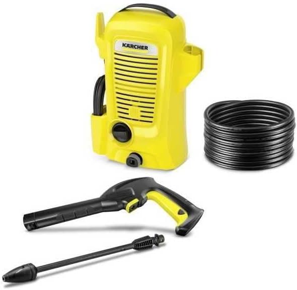 Kärcher Hidro-limpeza de alta pressão K 2 Universal Edition, pressão 110 bar, fluxo de 360 l/h, pistola e mangueira de alta pressão, turbo, peso 3,8 kg