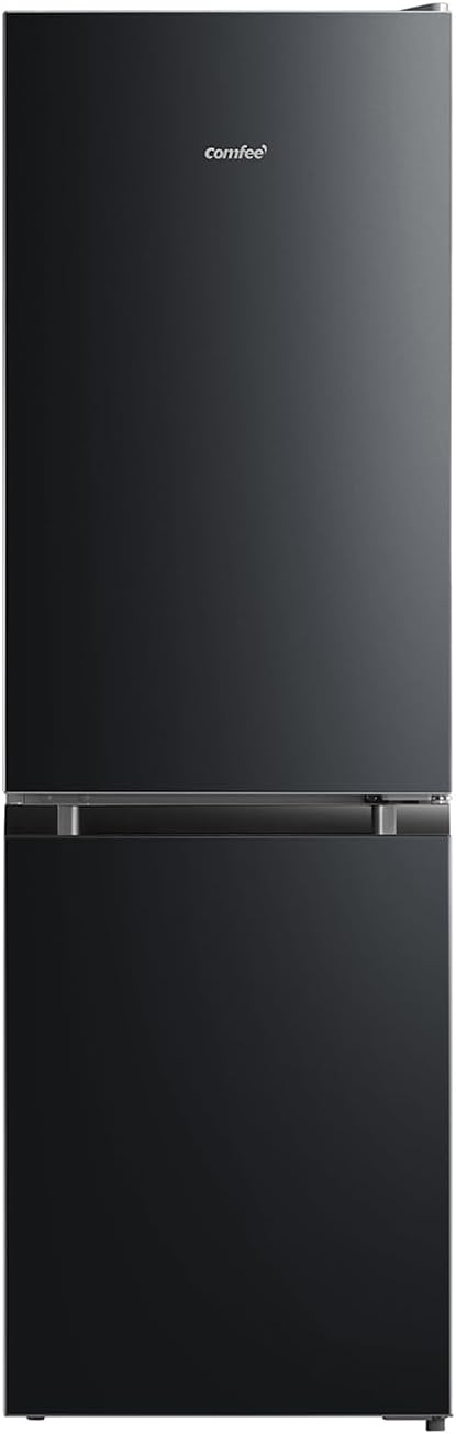 Comfee ' RCB169DK2(E) 174L frigorífico com congelador/altura 150 cm/Low Frost/temperatura ajustável do frigorífico/luz LED/195 kWh/ano/115L frigorífico/59L congelador/preto