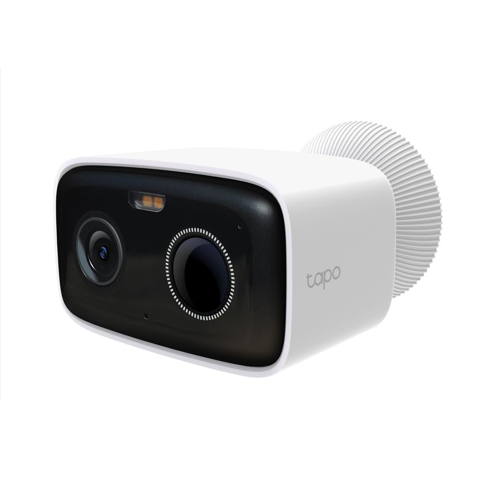 Tapo [2024 novo] C425 - Câmara Wi-Fi de bateria para exterior/interior, 2K QHD, 1000 mAh, IA aprimorada, visão noturna colorida, base magnética, sem necessidade de hub, compatível com Painel solar