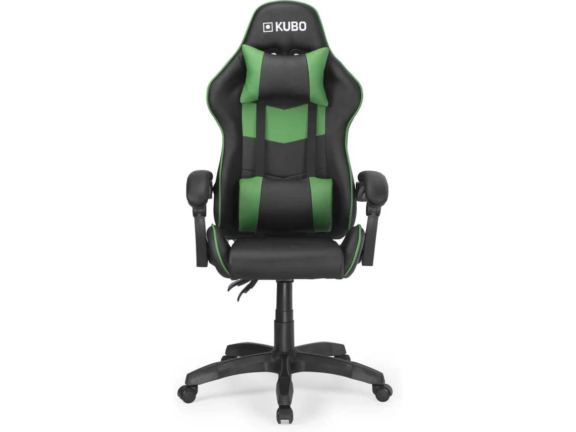 KUBO - Cadeira Gamer - ergonômica - encosto de cabeça - Elevação de gás nível 4 - Máximo conforto - Cor: Azul - Peso máximo de até 130 kg