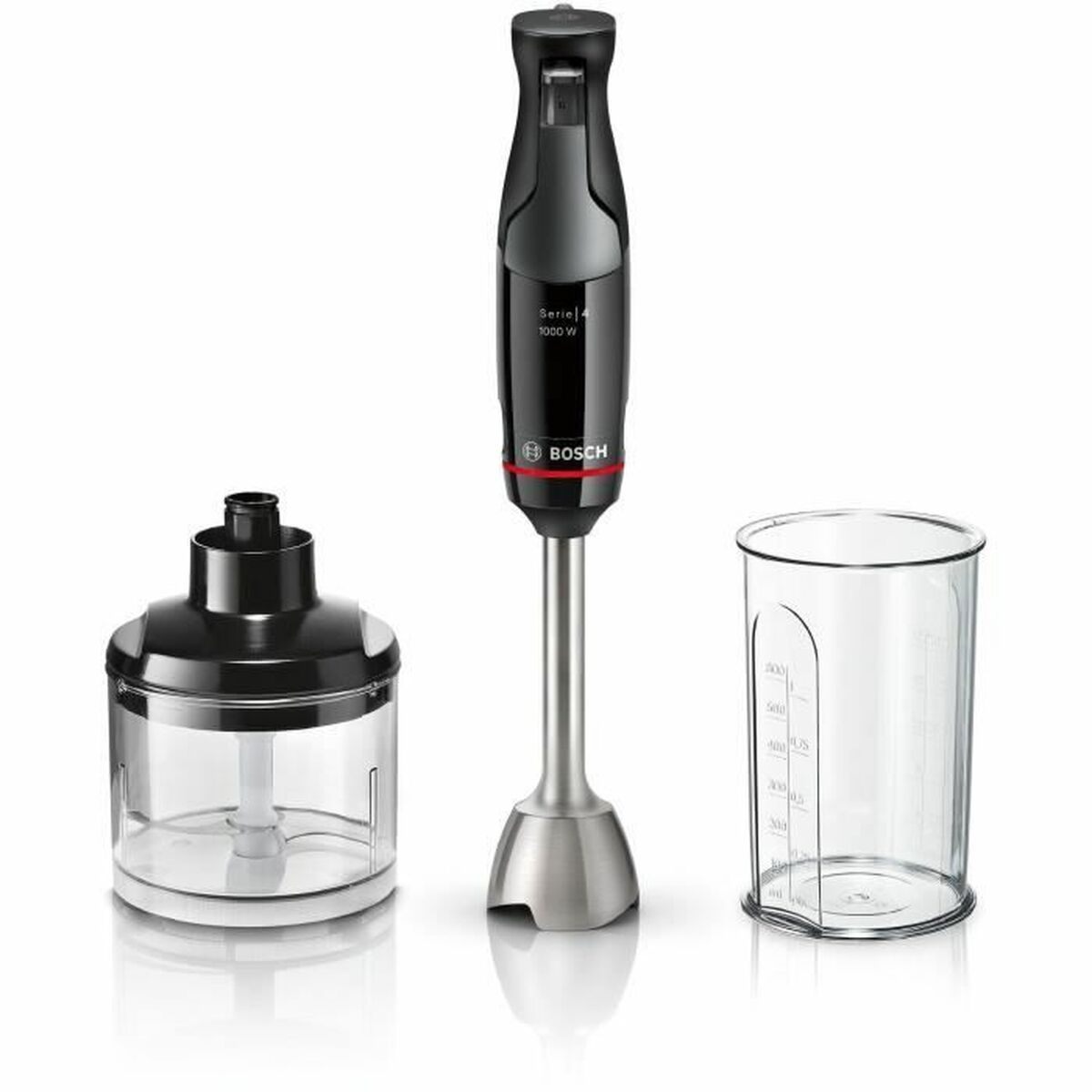 Batedora de Mão BOSCH MSM4B620 Preto Prateado 1000 W