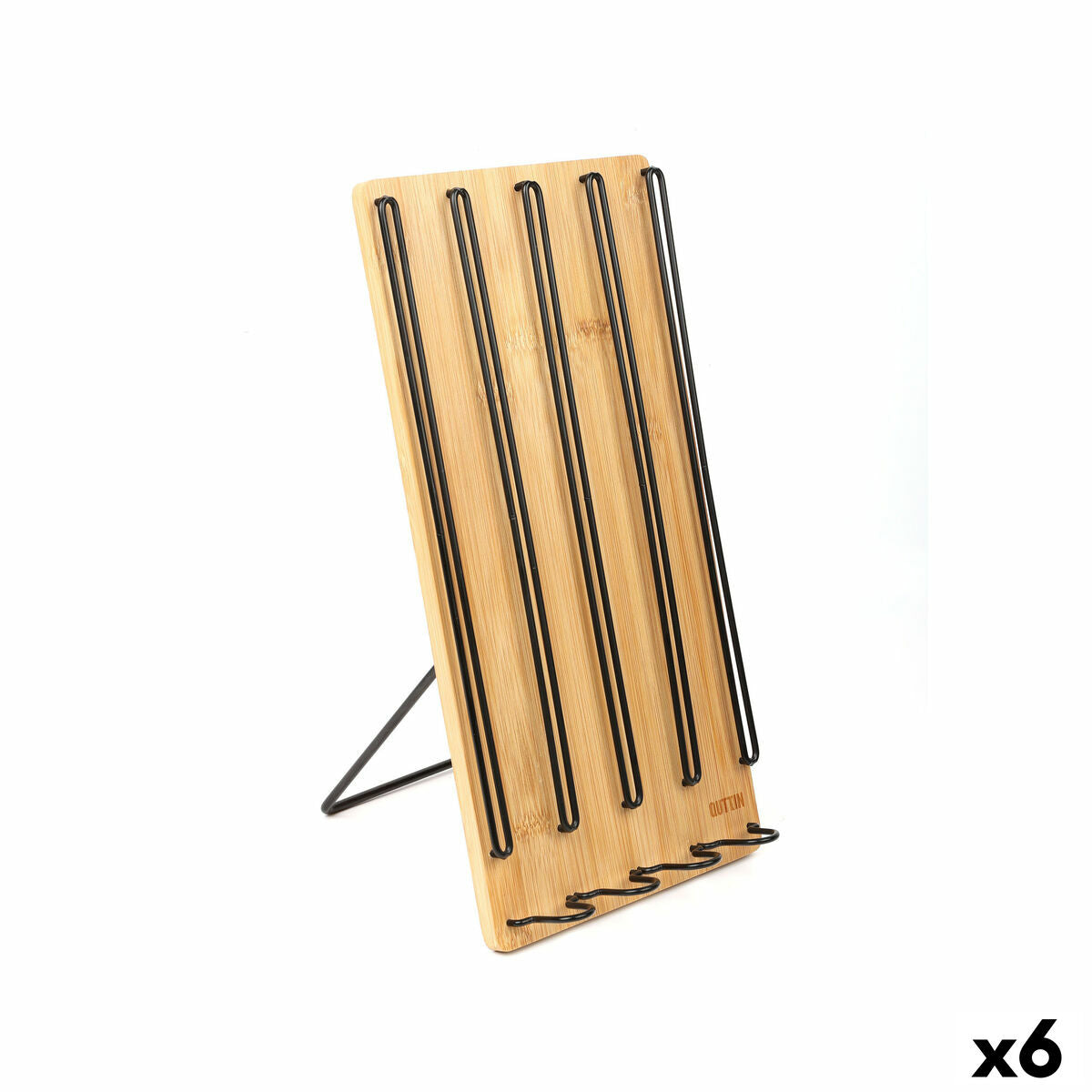 Organizador de Cápsulas de Café Quttin Bambu 35 x 18 x 4 cm 40 Cápsulas de café (6 Unidades)