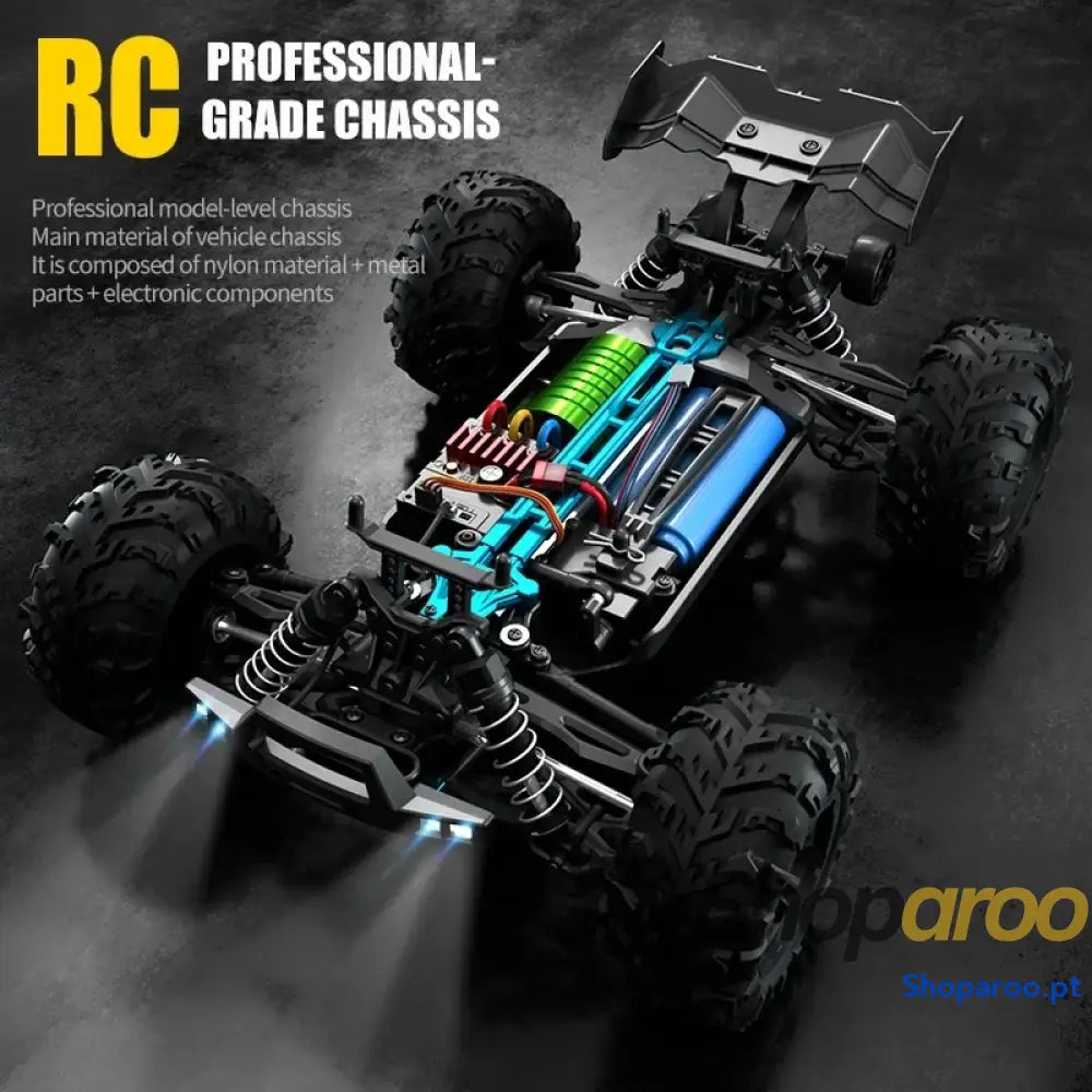 4WD RC Carro Drift Monstro 4x4 Alta Velocidade WLtoys 144001