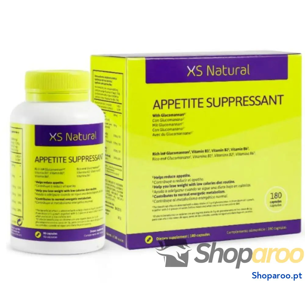 500 COSMETICS - CÁPSULAS SUPRESSANTES NATURAIS XS PARA REDUZIR O APETITE
