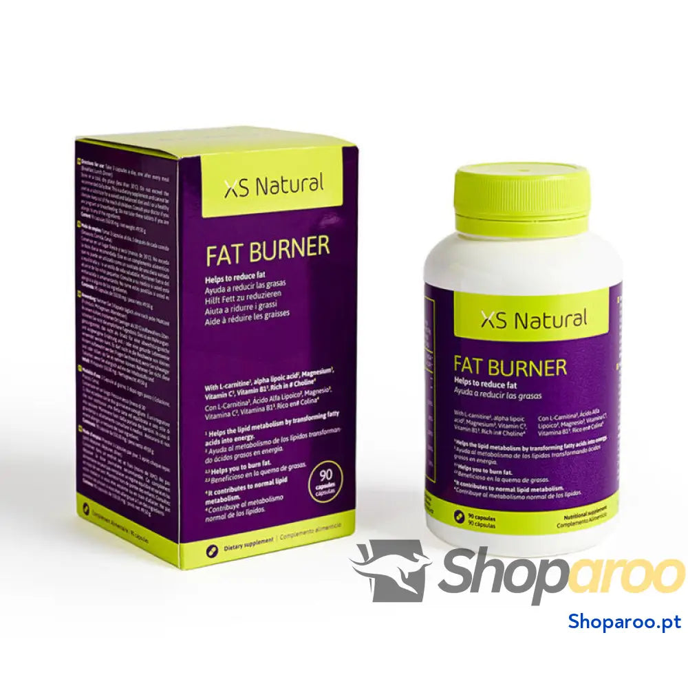 500 COSMETICS - SUPLEMENTO DE PERDA DE PESO DE QUEIMADURA DE GORDURA XS NATURAL FAT