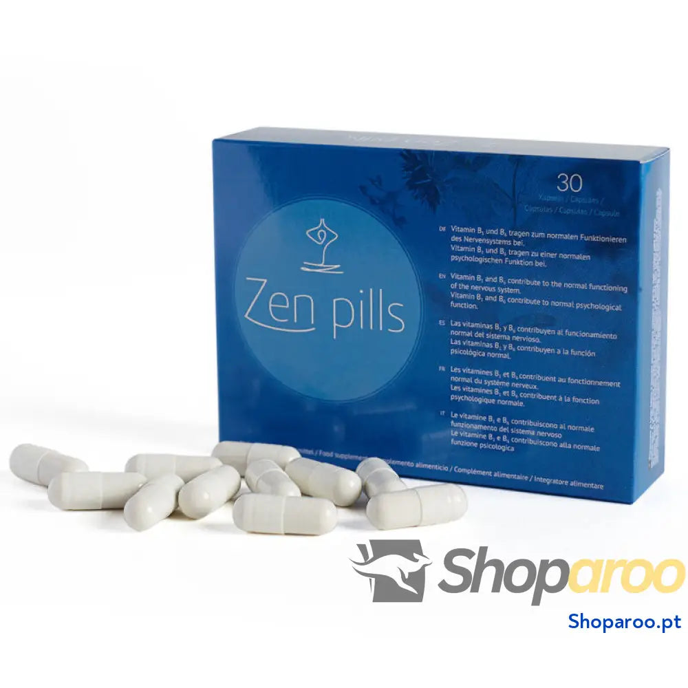 500 COSMETICS - ZEN PILLS CÁPSULAS PARA REDUZIR A ANSIEDADE