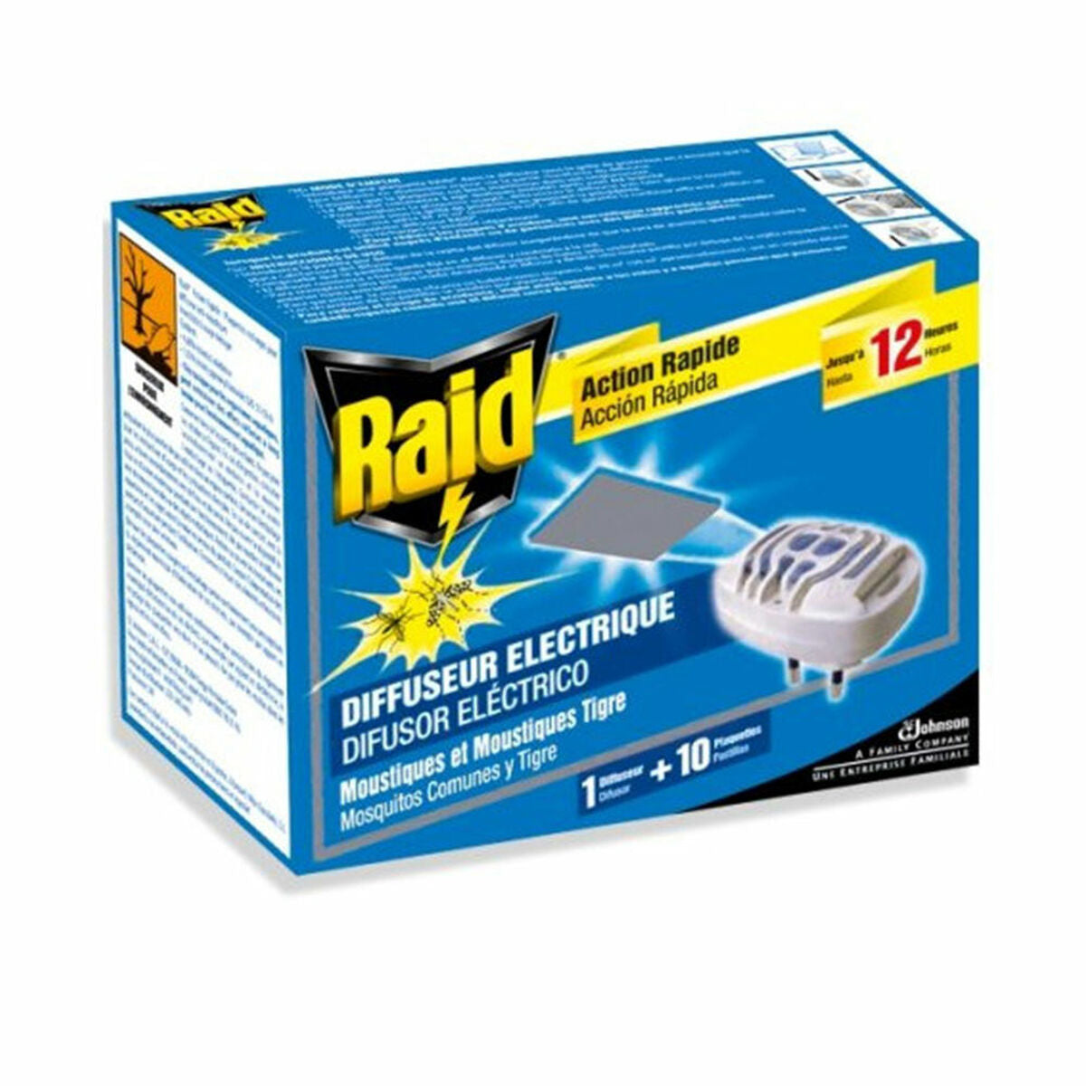 Inseticidas Raid PROTECCION ANTIMOSQUITOS