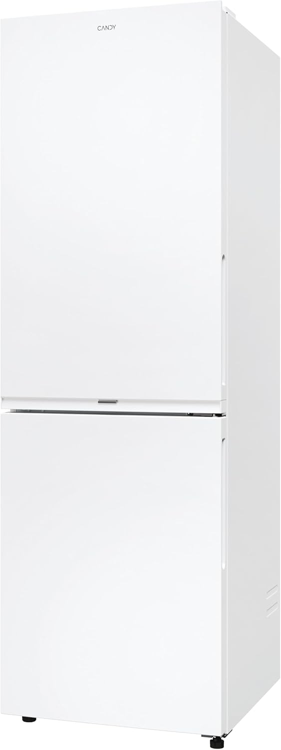 Candy Fresco 300 CNCQ2T618EW Frigorífico Combi, capacidade de 355 L, total sem Frost Circle, gaveta de porta, controlo eletrónico de temperatura, 60 x 185 cm, iluminação LED, porta reversível 38DB,