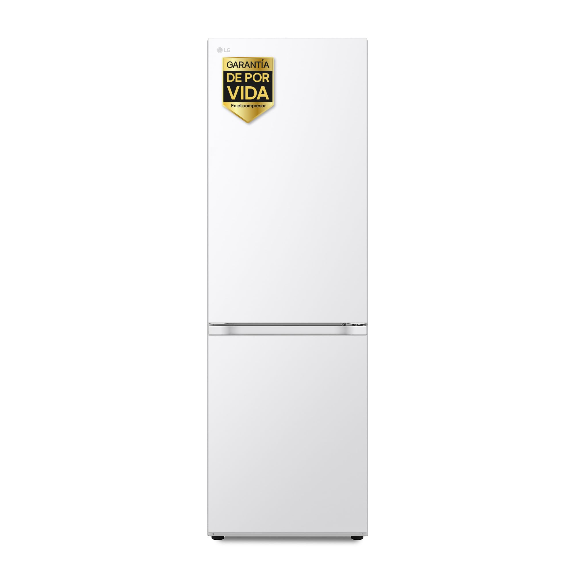 LG GBV3100DSW - Friforífico Combi Door Cooling+, 1.86m, Total No Frost, Clasificación D, Capacidad de 374l, Serie 300, Blanco