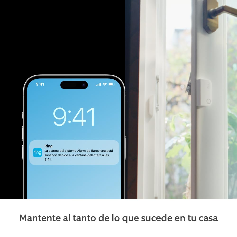 Kit de Ring Alarm - S | Sistema de seguridad para el hogar con alarma y vigilancia asistida opcional - Sin compromisos a largo plazo | Compatible con Alexa | 30 días gratis de Ring Home