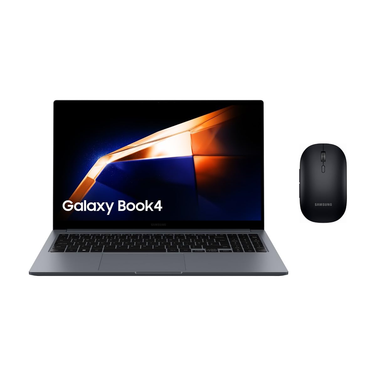 Samsung Galaxy Book4, Computador portátil ultrafino de 15,6", Full HD LED, Intel Core i5-1335U, 16 GB RAM, 512 GB SSD, Intel Iris Xe Graphics, Windows 11 Home, cinzento, teclado QWERTY espanhol