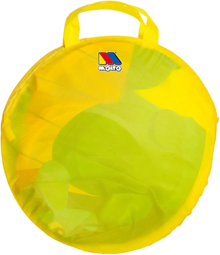 MOLTO Jogos de bolas coloridas para parque infantil, para piscina de bolas, ultra-resistentes, flexíveis e não tóxicas, brinquedos sensoriais para bebés, brinquedos educativos para crianças, 6 meses
