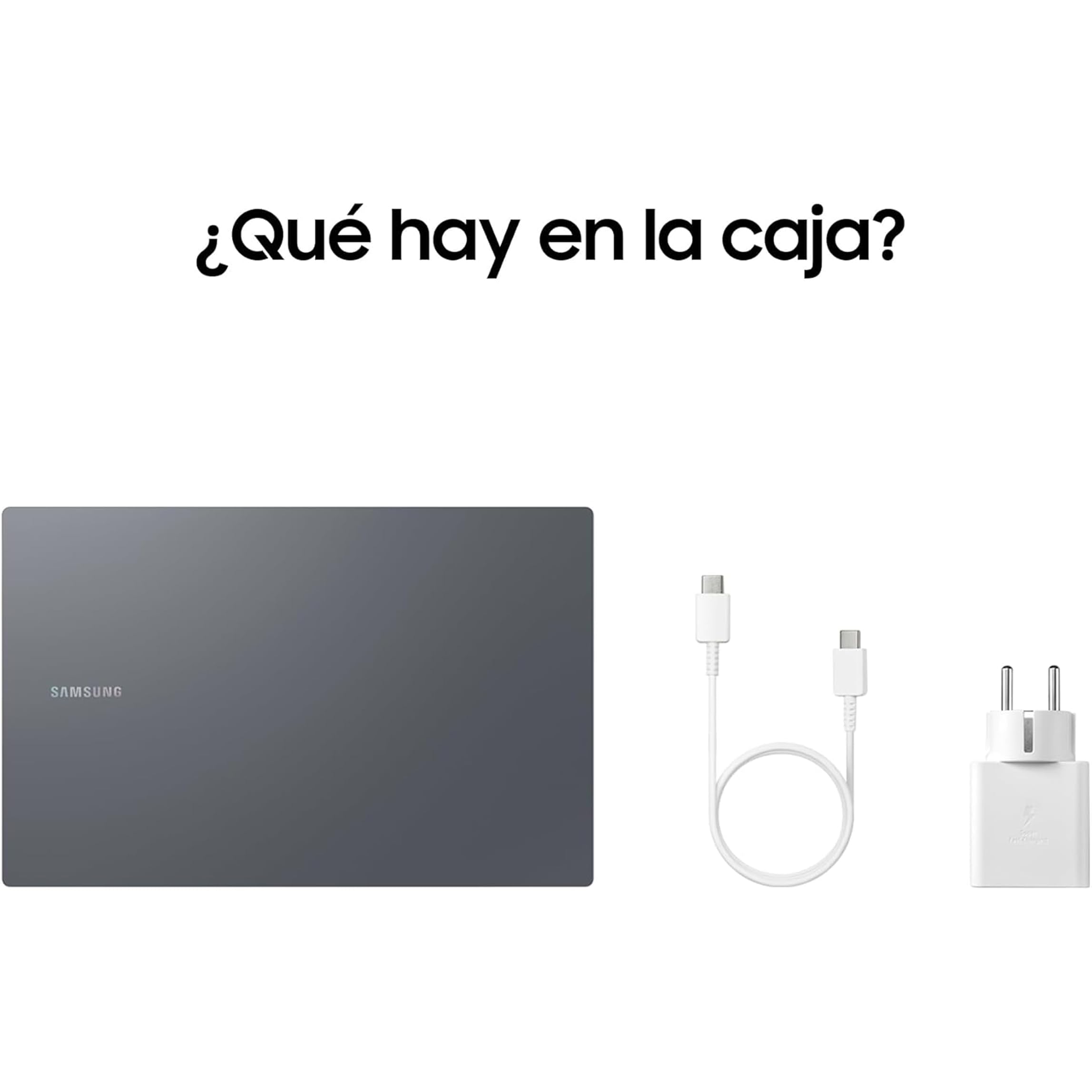 Samsung Galaxy Book4, 15.6" Full HD LED Ultra-Thin Laptop, Intel Core i7 13th Gen i7-1355U, 16GB RAM, 512GB SSD, Intel Iris Xe Graphics, Windows 11 Home, Grey, Spanish QWERTY Keyboard