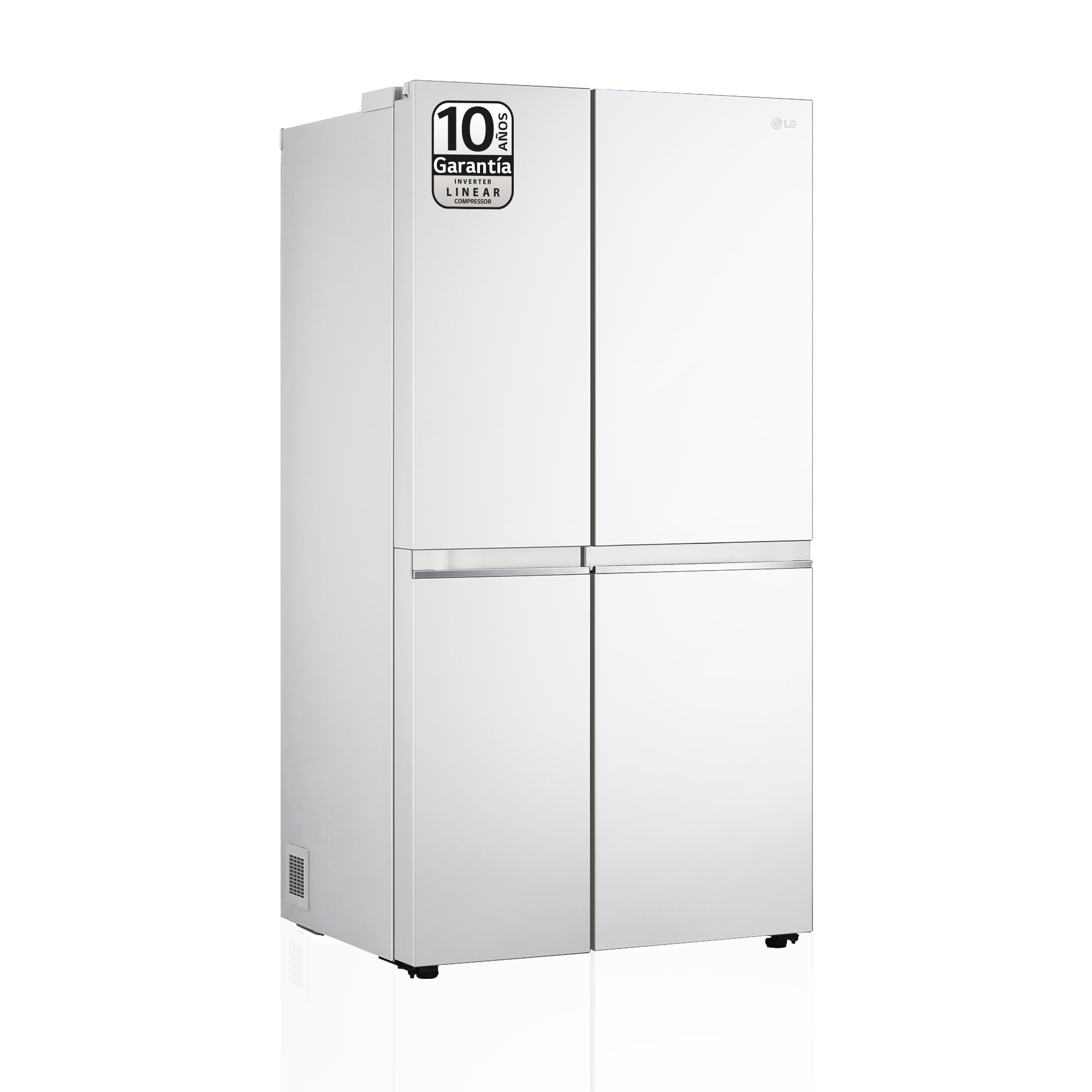 LG GSBC40PYPE Frigorífico Side by Side, série 400, Linear Cooling, multi AirFlow, classificação E, 641 l, Inox anti-impressões