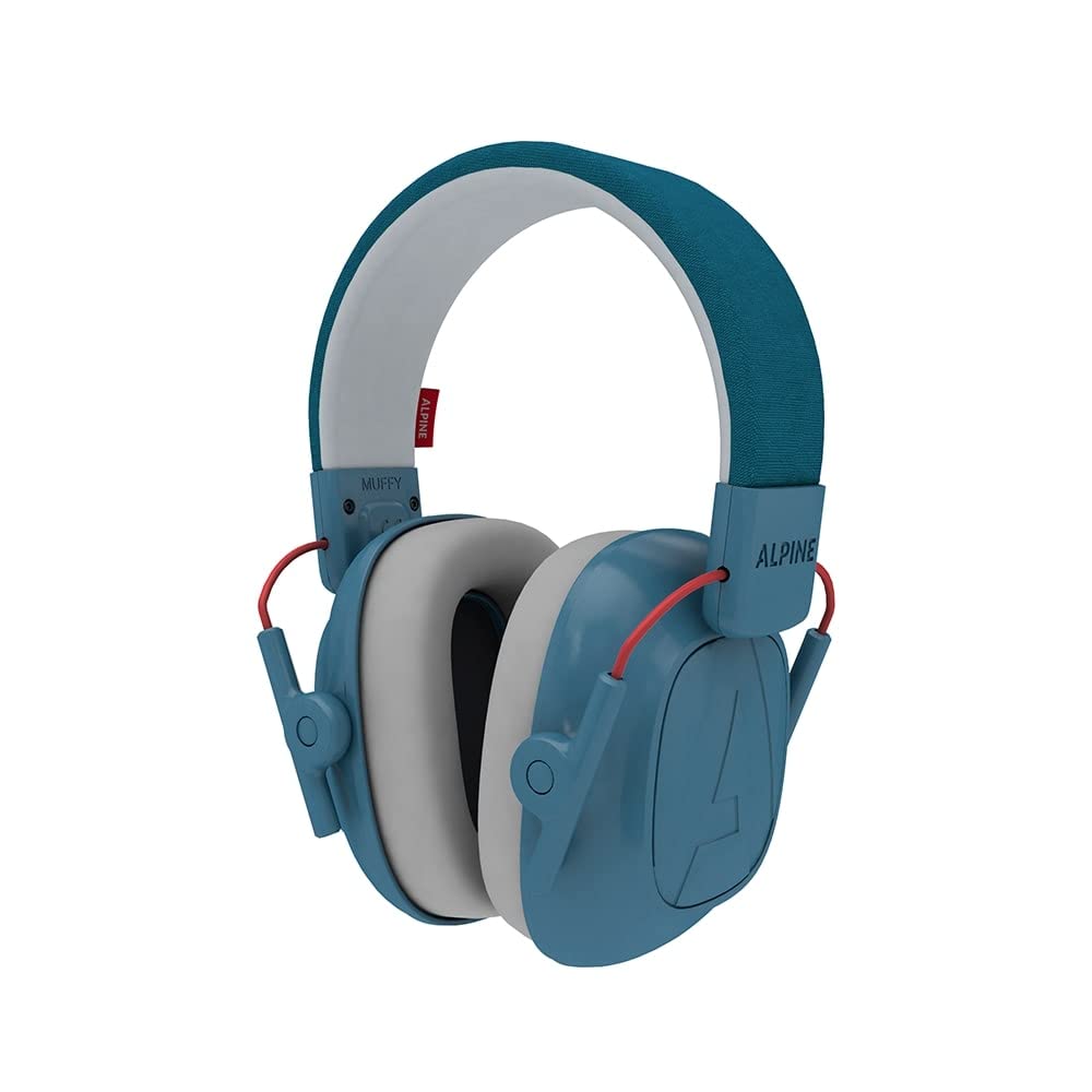 Alpine Muffy Protectores de Oído para Niños de 5 a 16 Años – Cascos Antirruido – Protección Auditiva Cómoda – Banda Ajustable – Rosa