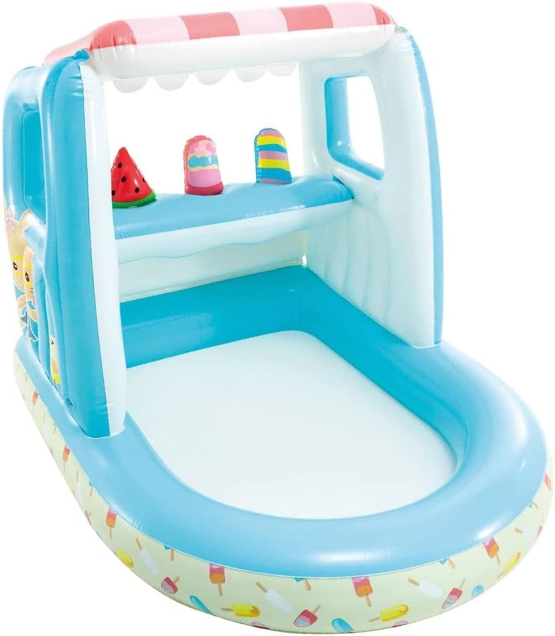 Centro de juegos INTEX heladería hinchable con 3 helados