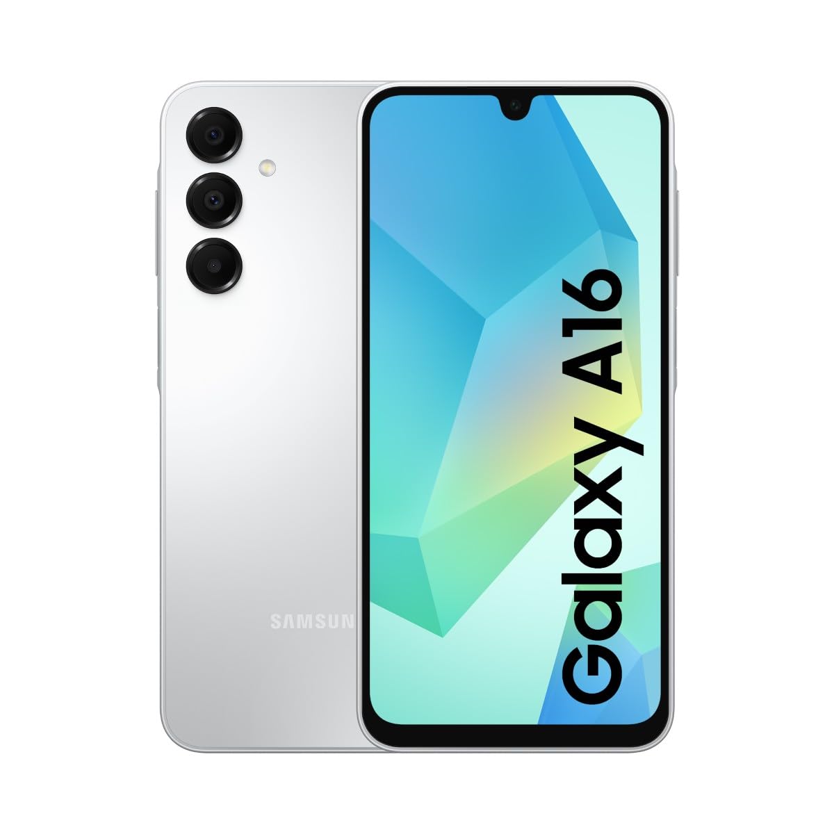 Samsung Galaxy A16 4G LTE, telemóvel Android, ecrã 6,7" super AMOLED, várias câmaras, armazenamento de 256 GB, preto (versão espanhola), garantia do fabricante 3 anos + 1 ano extra