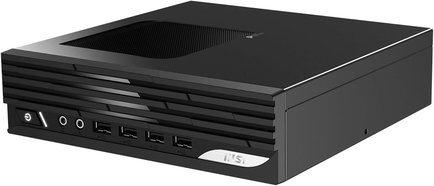MSI Pro DP21 13M-650XEU Computador de mesa, CPU i7-13700, UHD Graphics, 16 GB RAM, 1TB M.2 PCIe SSD, freeDos, preto