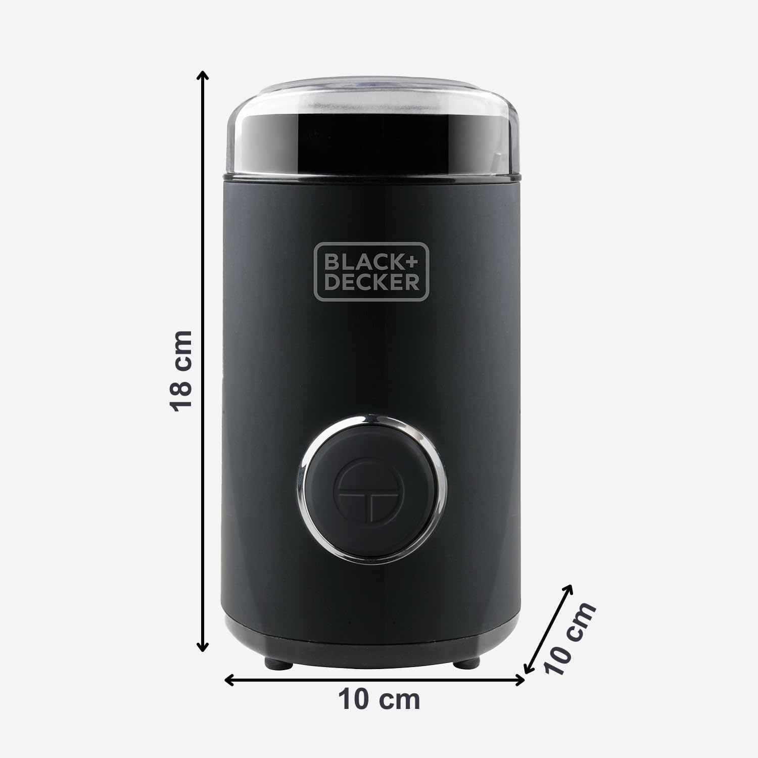 Black+Decker Moedor de café, preto, 12 Tazze