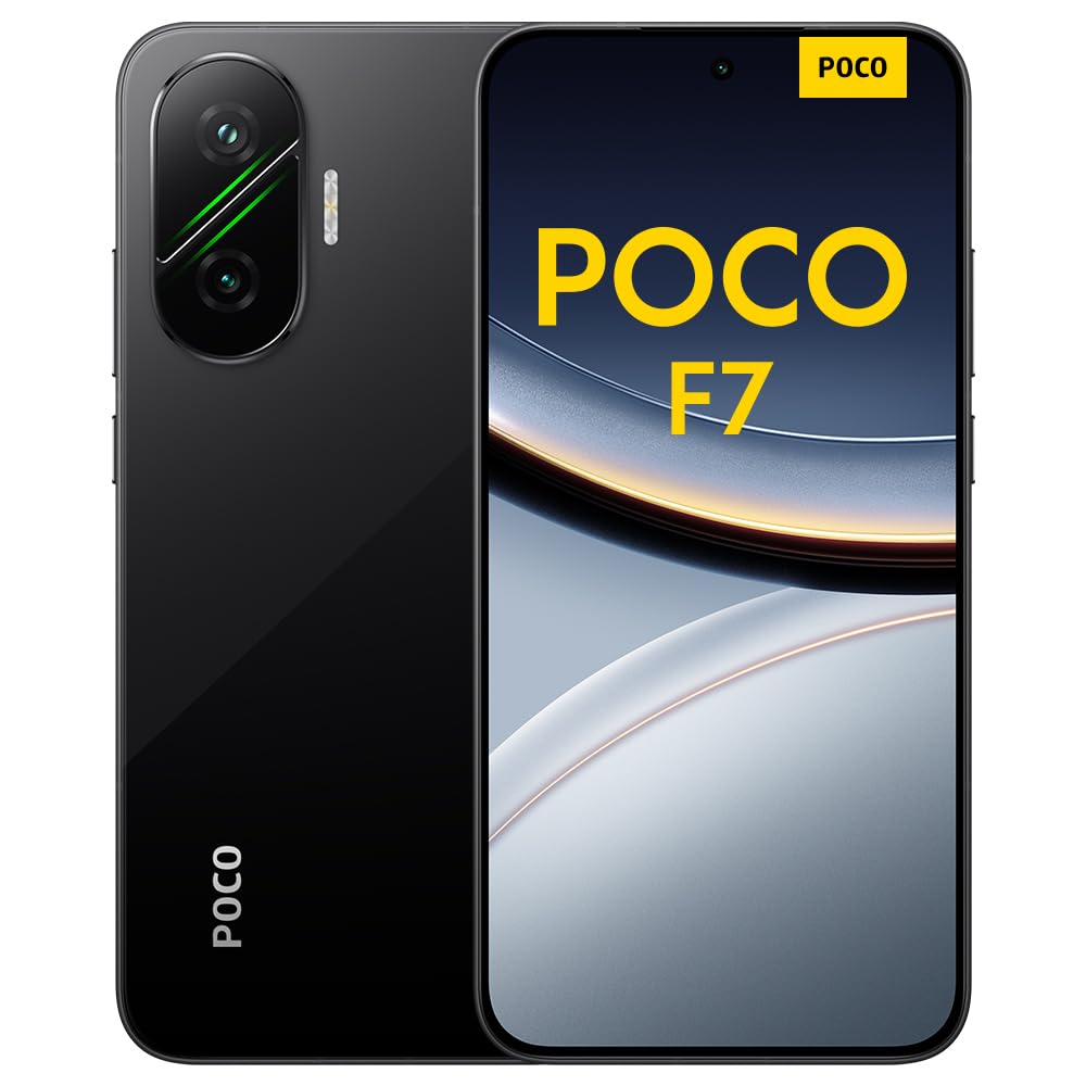 Xiaomi POCO F7 - Smartphone de 12+512GB, Cámara Sony de 50 MP con OIS, Pantalla AMOLED de 6,83'' 1.5K a 120Hz, Snapdragon 8s Gen 4, Hypercharge 90W, Cargador no Incluido, Plata (Versión ES)