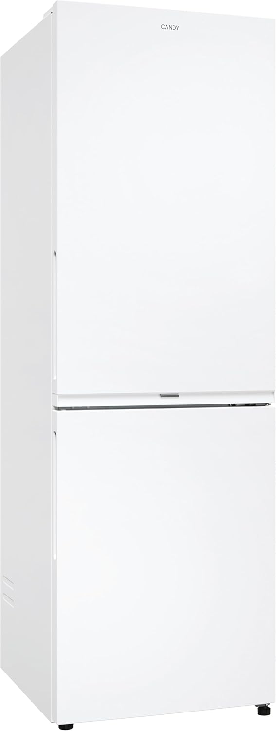 Candy Fresco 300 CNCQ2T618EW Frigorífico Combi, capacidade de 355 L, total sem Frost Circle, gaveta de porta, controlo eletrónico de temperatura, 60 x 185 cm, iluminação LED, porta reversível 38DB,