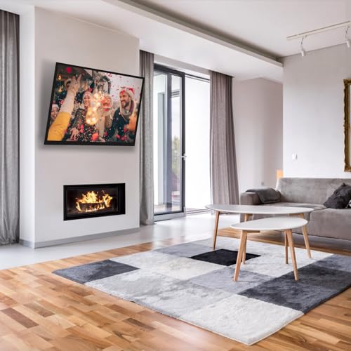 Perlegear Suporte de parede para TV de 26 a 65 polegadas - Suporte de TV de parede inclinável com carga de 45 kg, VESA máx. 400x400 mm