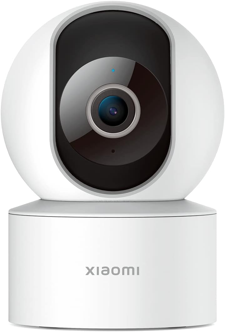 Xiaomi Smart Camera C200 - Cámara de vigilancia con resolución 1080p, 360°, Apertura F2.1, visión Nocturna, detección de Movimiento con IA, admite Tarjeta SD, Blanco (Versión ES + 3 años de garantía)