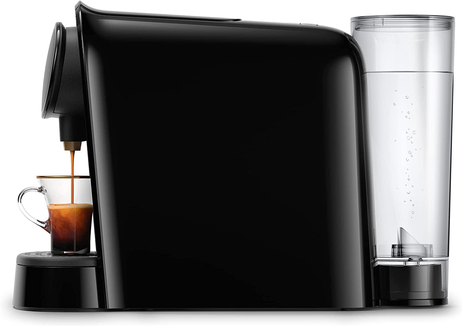Philips L'OR LM8012/60 Barista Máquina de café com 19 bar de pressão, compatibilidade para cápsulas simples e duplas e tanque de 1l, em preto
