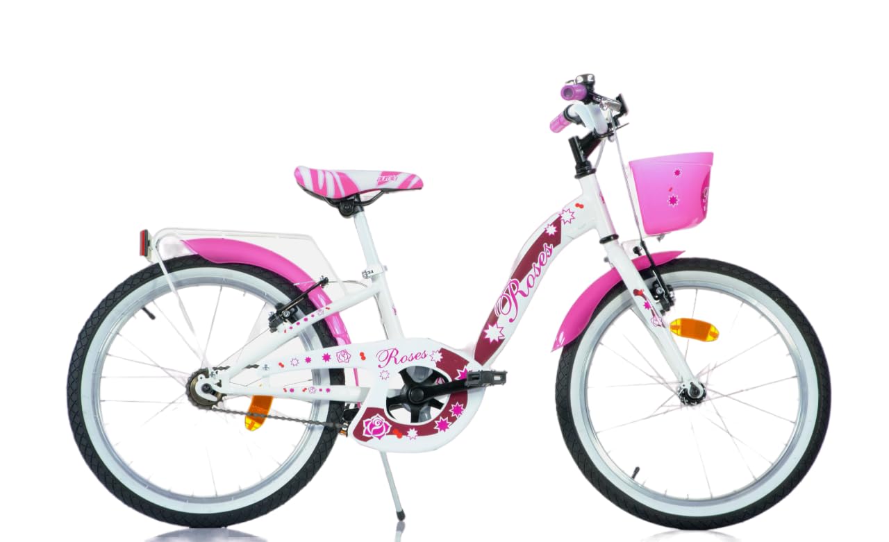 SCH Bicicleta rosas infantis, menina