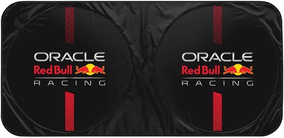 Red Bull Oracle Kit de proteção solar universal (3 unidades), preto e vermelho
